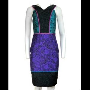 **Brand New** Three-toned jacquard dress